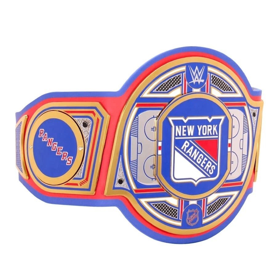 s-l960-2026-05-09T133051.584 New York Rangers NHL 2mm Championship Belt Gold Plated Real Leather - Image 3