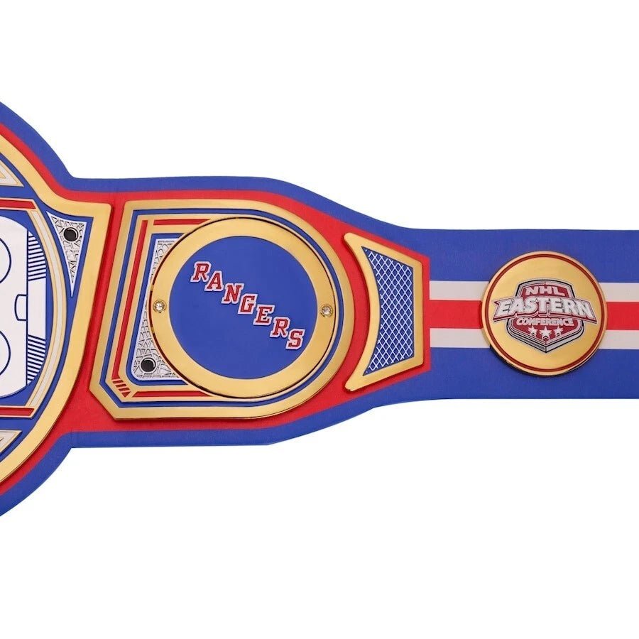 s-l960-2026-05-09T133100.994 New York Rangers NHL 2mm Championship Belt Gold Plated Real Leather - Image 5