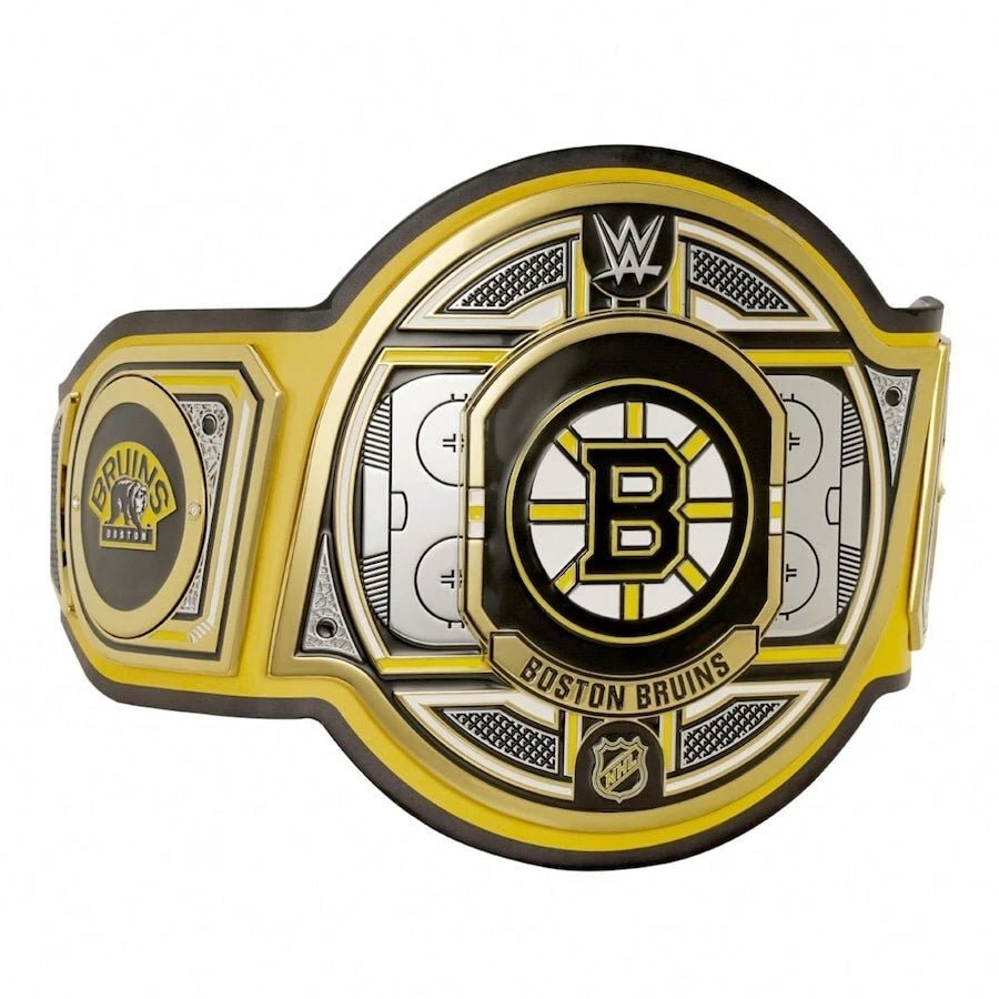 s-l960-2026-05-09T134503.810 Boston Bruins NHL 2mm Championship Belt Gold Plated Real Leather - Image 4