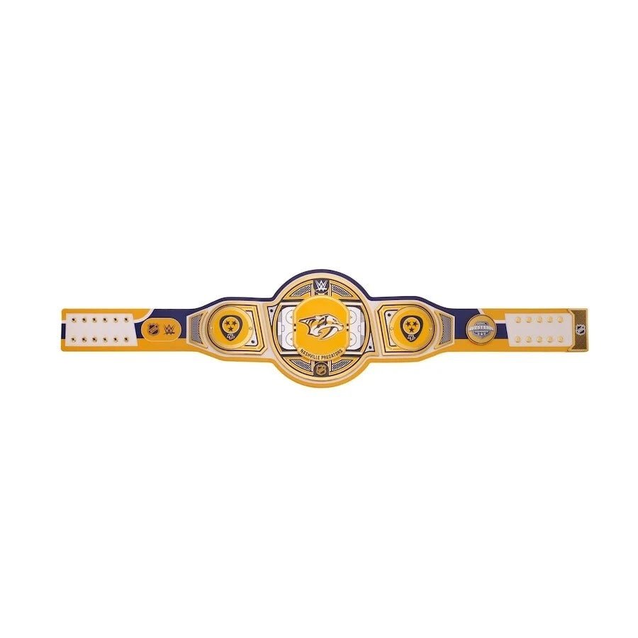 s-l960-2026-05-09T135418.774 Nashville Predators NHL 2mm Championship Belt Gold Plated Real Leather - Image 4