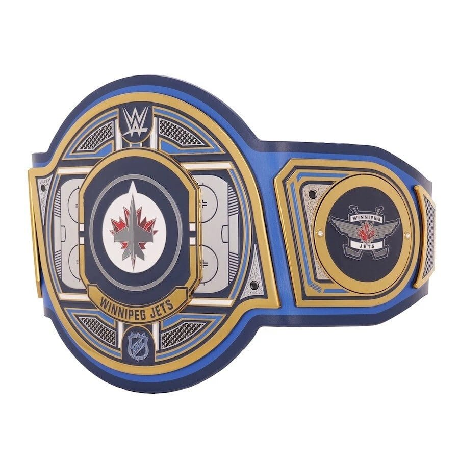 s-l960-2026-05-09T140453.057 Winnipeg Jets NHL 2mm Championship Belt Gold Plated Real Leather - Image 2