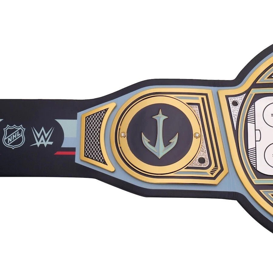 s-l960-2026-05-09T142100.391 Seattle Kraken NHL 2mm Championship Belt Gold Plated Real Leather - Image 6