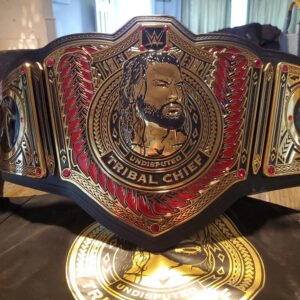 WWE REPLICA BELT TRIBAL CHIEF ROAMAN REIGNS 4MM ZINC REPLICA ADULTS SIZE