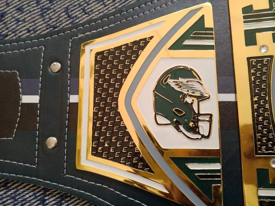 s-l960_20_77b20a48-c2a1-40e1-a0a4-a5cb213ad648 New NFL Philadelphia Eagles Super Bowl Championship Title Belt 2MM Brass - Adult - Image 2