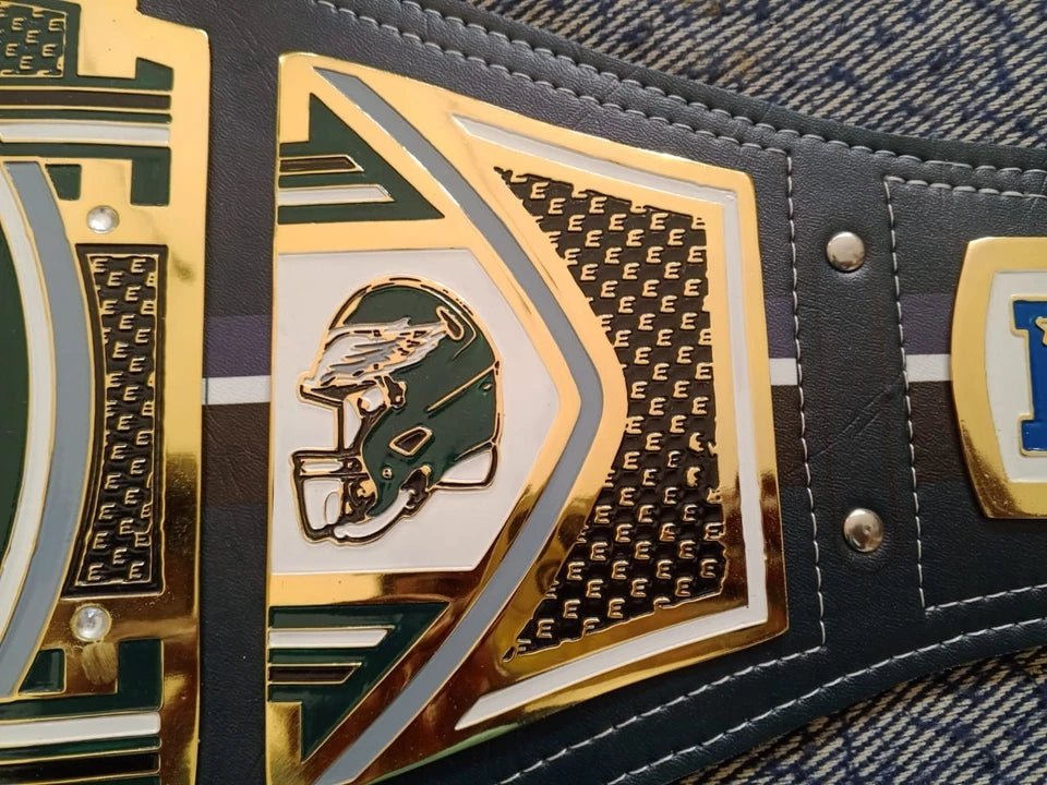 s-l960_21_5e6eb5c9-5424-40b1-946d-58b01ea33342 New NFL Philadelphia Eagles Super Bowl Championship Title Belt 2MM Brass - Adult - Image 3