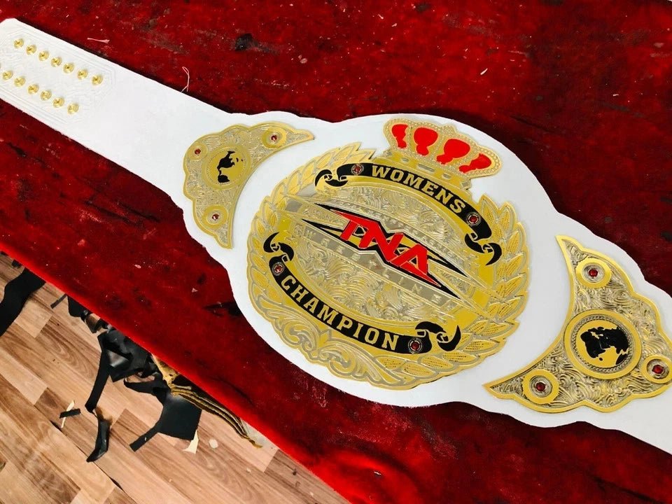 s-l960_25_400de053-0223-4a43-a94a-61c590757ac2 TNA WOMENS WRESTLING CHAMPIONSHIP BELT ADULT SIZE 2mm brass Plated - Image 3