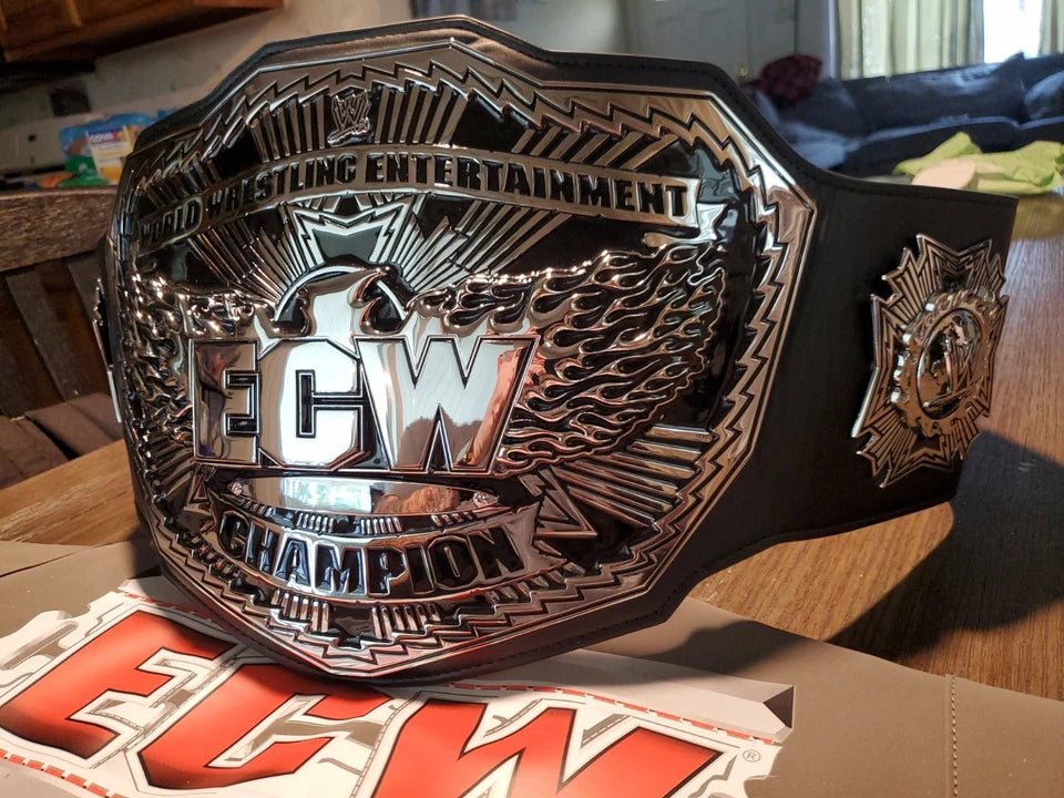 s-l960_33_89f8012e-6293-4c23-9ec2-fe013a2e253e 2008 WWE ECW Championship Belt Replica Youth Title Belt CNC 3D Zinc - Image 2