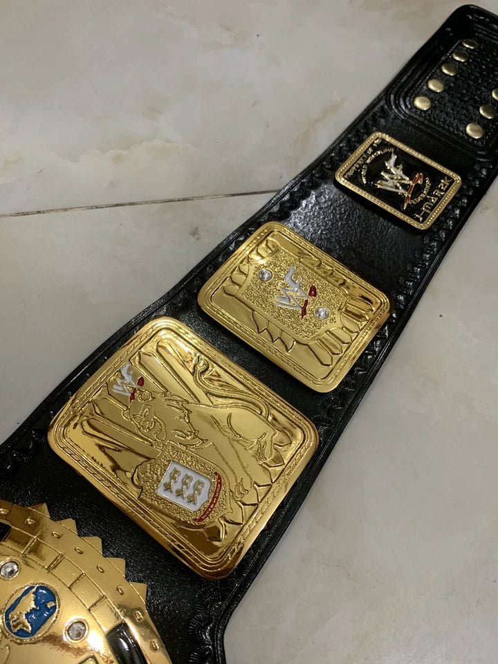s-l960_33_a91859e3-3e39-4957-ae2b-b048061311da WWF Big Eagle Scratch Logo Heavyweight Championship belt,4mm Zinc,Gold Plated, Adult - Image 5