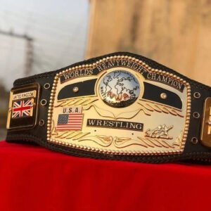 NWA Domed Globe Heavyweight Championship Belt,4mm Zinc,Cnc 3D Engraved