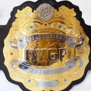 IWGP Heavyweight wrestling Championship Belt adult size 2 Layer/2MM