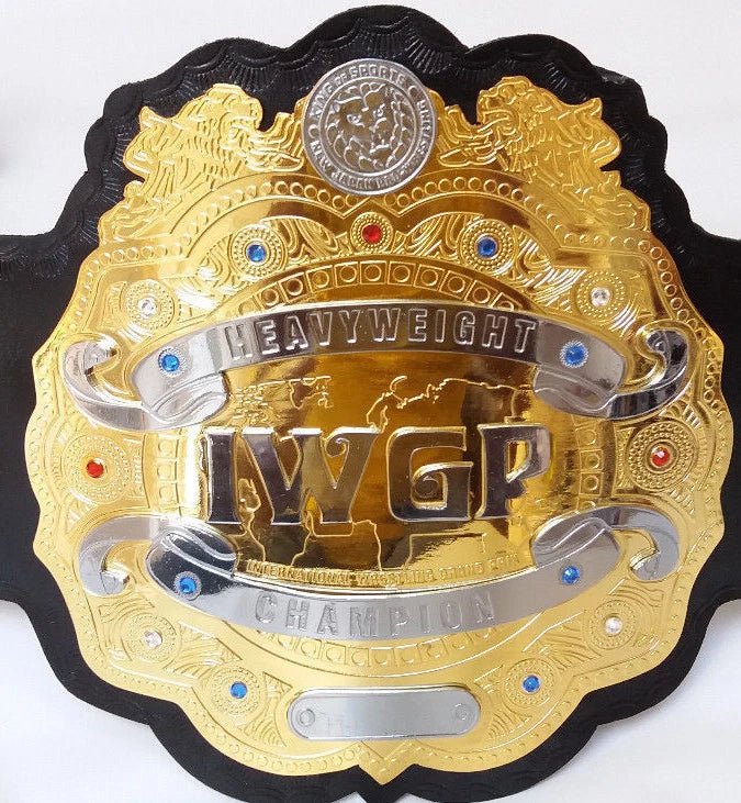 s-l960_40_bd58e1b8-6743-45da-8c39-167bd52634a7 IWGP Heavyweight wrestling Championship Belt adult size 2 Layer/2MM