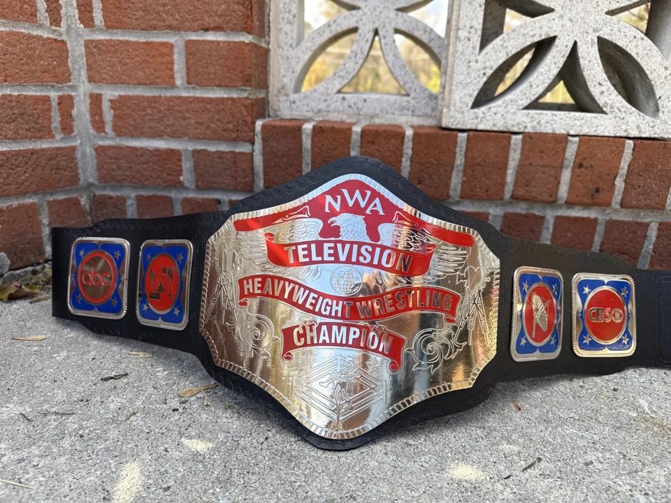 s-l960_46_2abe35e3-838b-41ad-8962-52b021ad08dd NWA Television Heavyweight Wrestling Championship 2mm Belt Adult Size - Image 5