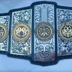 LUCHA Underground Gift of the God Heavyweight Championship Replica Title Belt 4mm Zinc