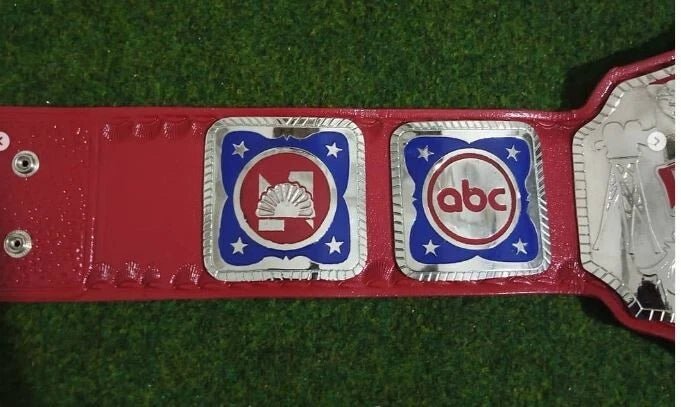 s-l960_48 New NWA Television Heavyweight Wrestling Championship Belt Replica RED Adult 2mm Brass - Image 4