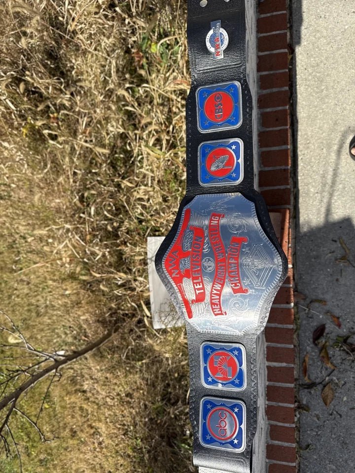 s-l960_48_eb3c4ca4-7ab6-42fe-9131-64eace8db3f4 NWA Television Heavyweight Wrestling Championship 2mm Belt Adult Size - Image 7
