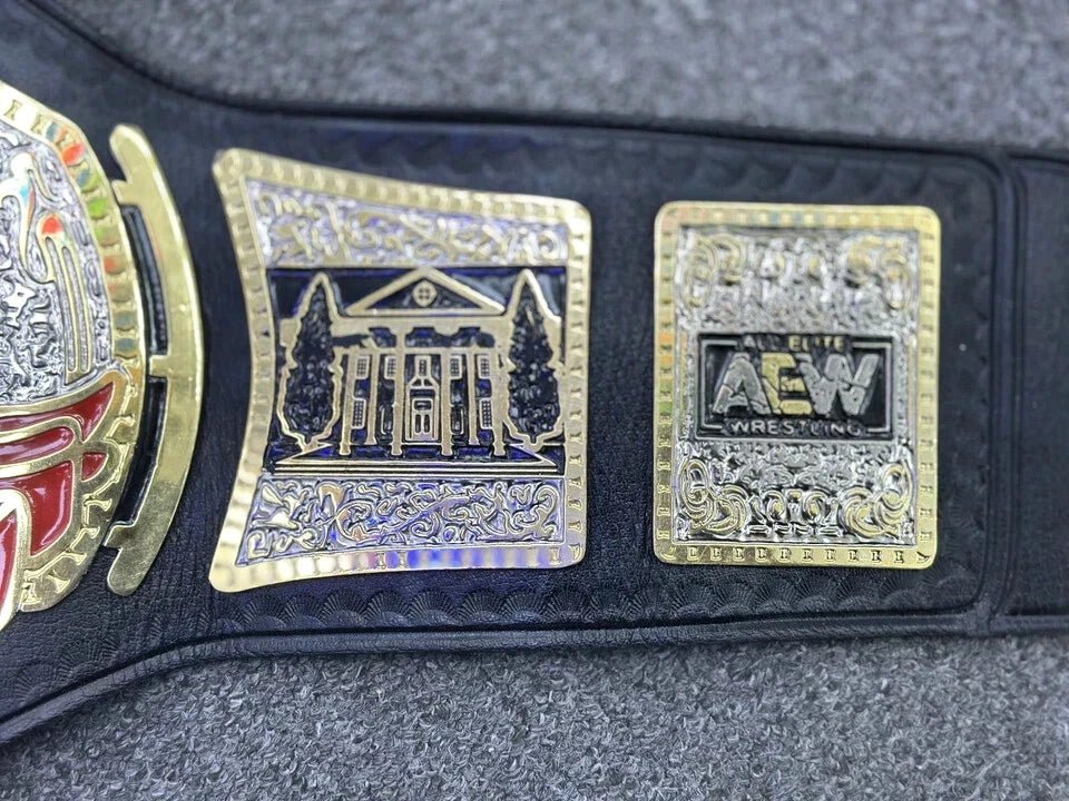 s-l960_55_01fdfc8b-8982-4da6-8c41-294f2ffa5618 All Elite AEW TNT Wrestling Championship Replica Title Belt Adult Size 2mm Brass - Free Shipping - Genuine Leather Strap