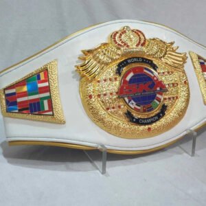 ISKA International Sports Kick Boxing Wrestling Belt Replica