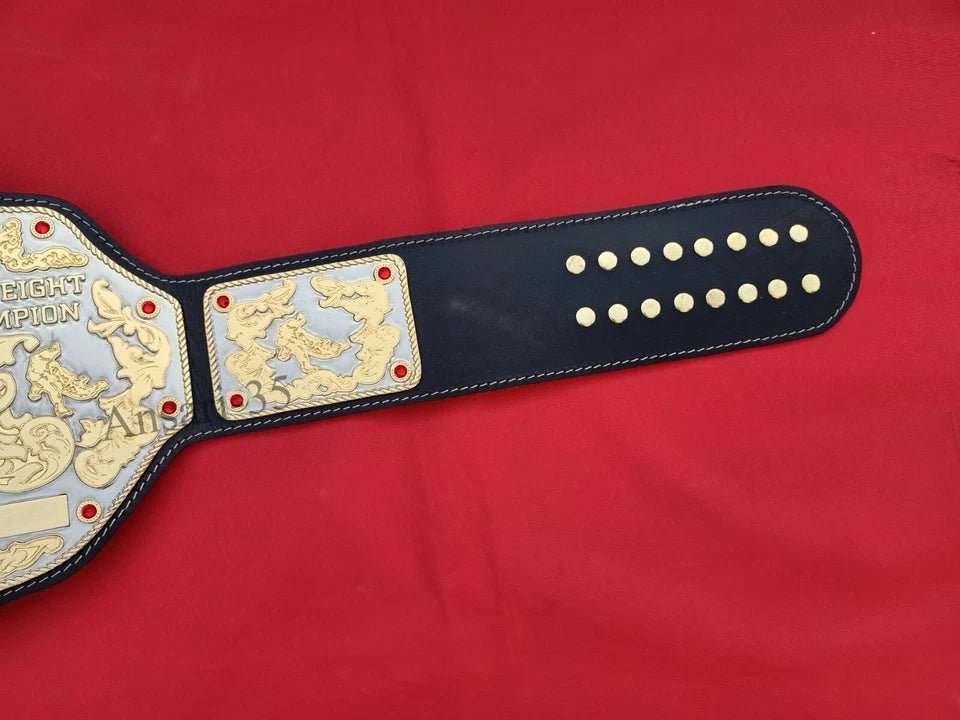 s-l960_62 NWA Big Gold Heavyweight Wrestling Champion Belt 2mm Brass - Image 7