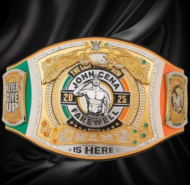 s-l960_64_dcb3d81e-2063-40d4-824f-f314b374c16a WWE John Cena Farewell Spinner 2025 Dublin Championship Belt Adult Replica 4MM
