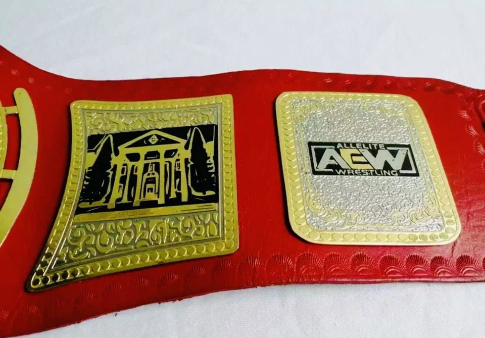 s-l960_65_be0b43c9-b1fe-437e-8ac1-c3966004ced7 AEW TNT Championship Replica Belt - 2mm Brass Metal Plates - Genuine Leather Red Strap - Free Shipping - Adult Size Wrestling Title - Image 2