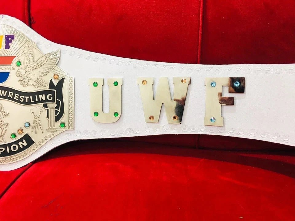 s-l960_67_2fbac77a-86ad-4c73-9fd7-e22d6573d54f UWF Television Wrestling Championship REPLICA TITLE BELT 2mm Brass Adults Size