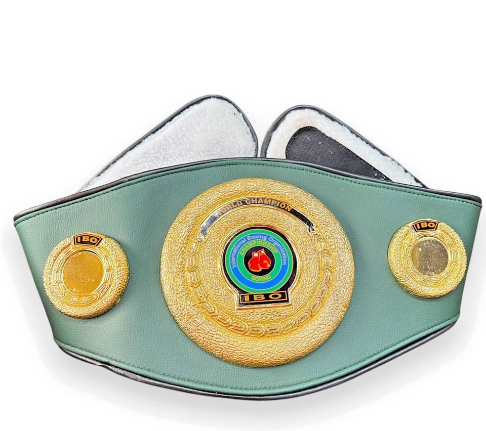 s-l960_73_517c29cf-df04-45e8-bbf2-ff4fe42096b9 IBO Championship Boxing Belt Adult Size Custom Made Leather Strap 3D Metal Plate - Image 5