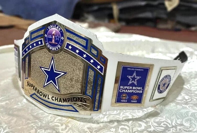 s-l960_73_fddbb8bb-d4d6-4911-9298-be7ea745964f New Superbowl Dallas Cowboys Championship Title Belt Adult Size Leather 2MM Brass - Image 5