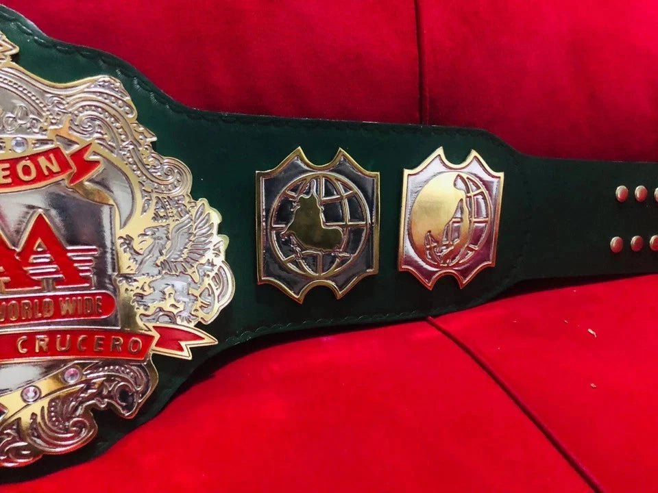 s-l960_91_6d158298-378d-4726-a382-9673fa10c7fc AAA LUCHA LIBRE WORLD WIDE MUNDIAL CRUCERO WRESTLING CHAMPIONSHIP REPLICA BELT 2MM