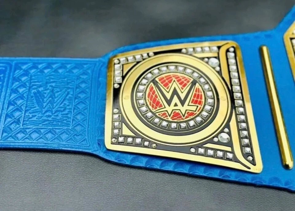 s-l960_96_09f7c437-d090-4fcd-a871-d8ce9c92fe73 WWE Blue Universal Championship Replica Title Belt Brass 2MM Brass Adult Size - Image 5