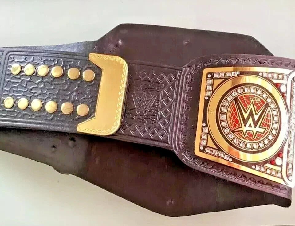 s-l960_99_b3089211-73f4-4d43-b8d7-d6a397b12c5a WWE Black Universal Championship Undisputed Replica Belt 2MM Brass Plated Adult Size Black - Image 2