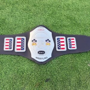 NWA Florida television Championship Belt Adult Size Replica 4mm Zinc